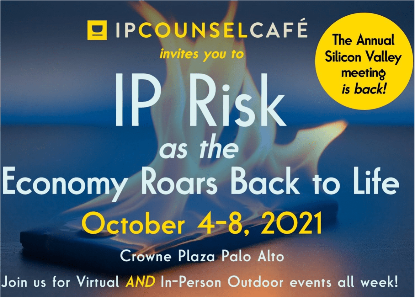 Taraneh Maghamé Speaks at IP Counsel Café Annual Silicon Valley Meeting 2021